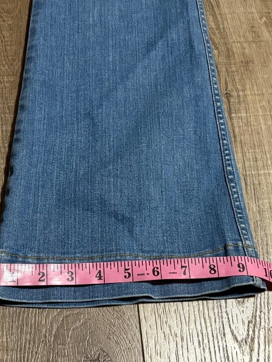 NWT SPANX Flare Leg Jeans #20456 Size Small Vintage Indigo - Picture 10 of 13